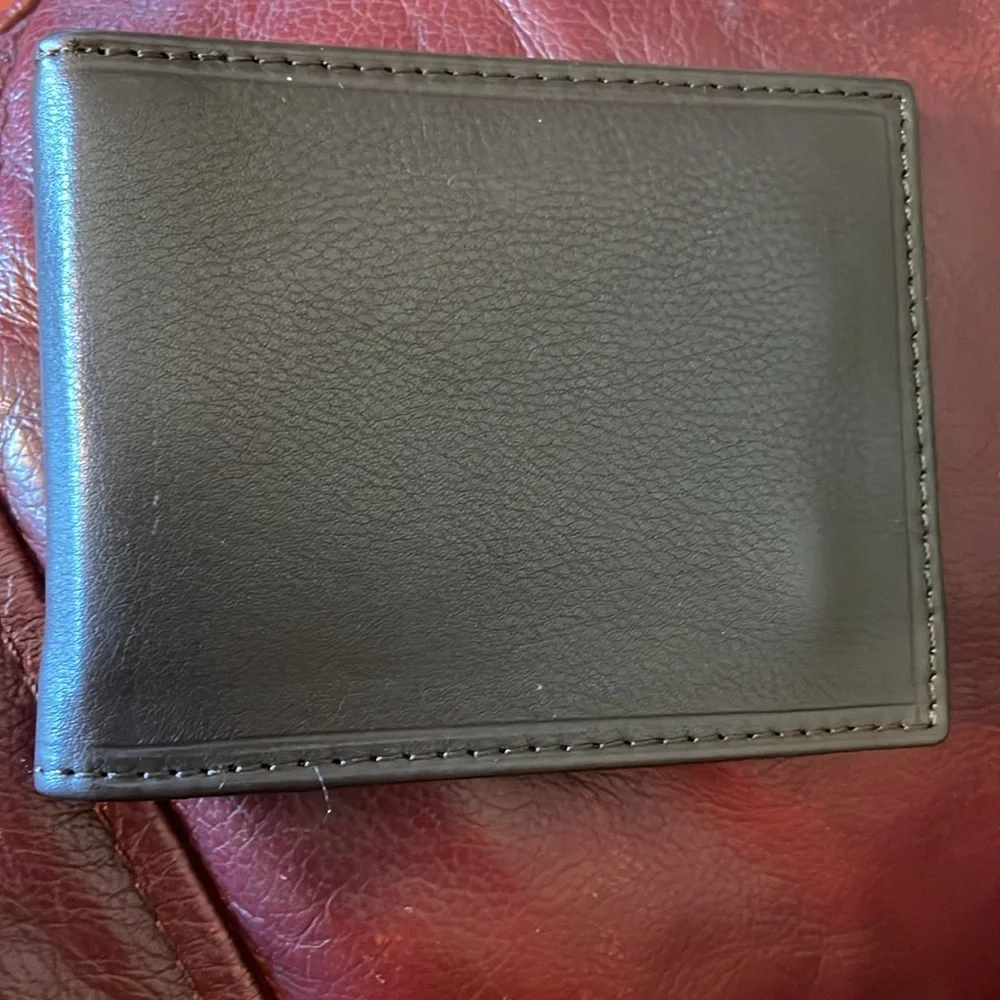 Genuine Leather Hand Crafted Wallet NWOT